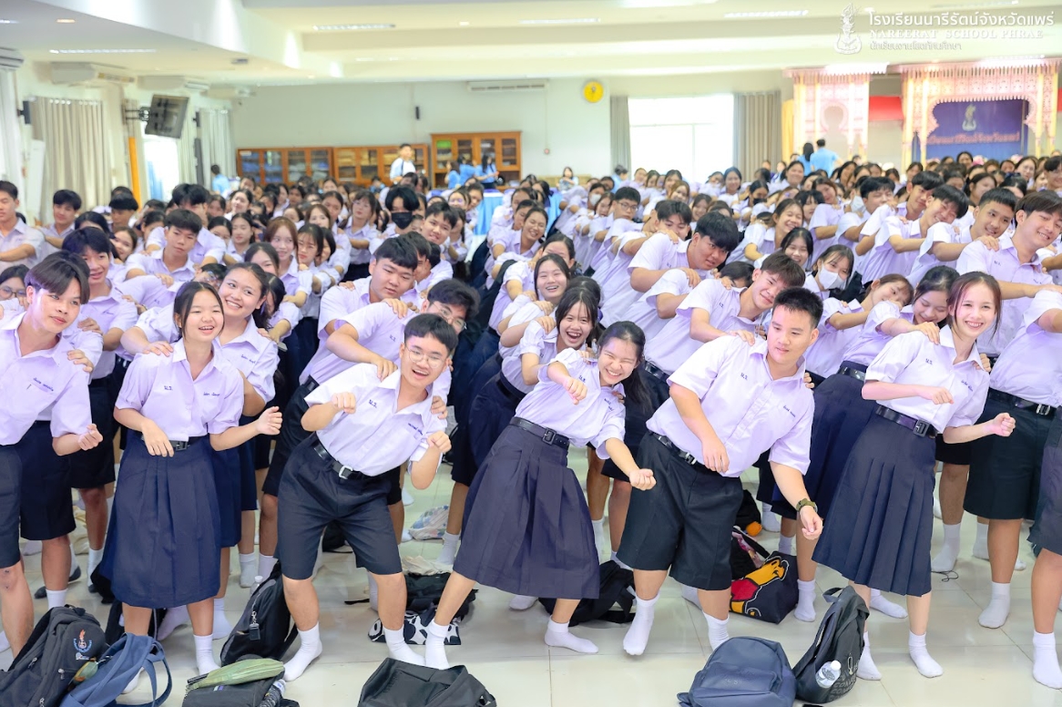 >อบรมพัฒนาคุณลักษณะก่อนเข้าเรียน ระดับ ม.4 ปีการศึกษา 2568